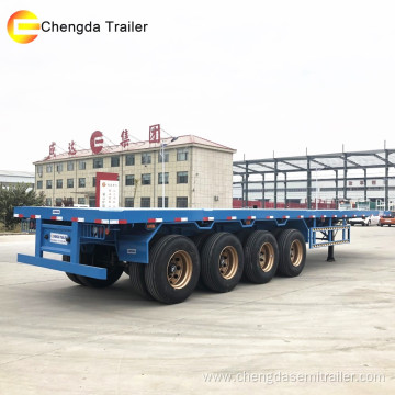 4 Axle Container Flatbed Trailer